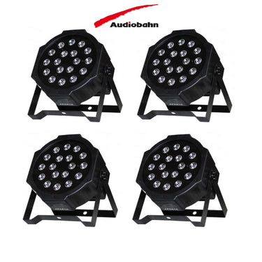 Luz Audiobahn Par 18 Leds De 1w, Apar 18
